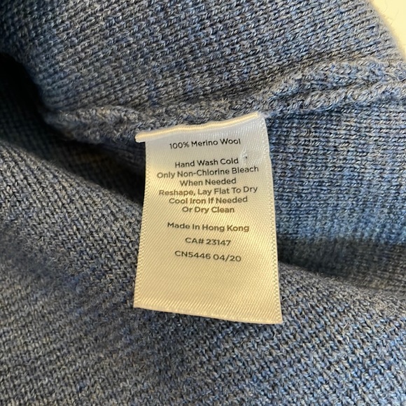 Talbots merino wool sweater jacket - Picture 5 of 9